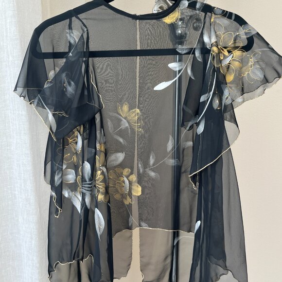 Vintage Sheer Over dress wrap - Picture 10 of 10
